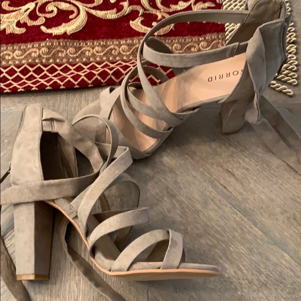 TORRID STRAPPY HEELS